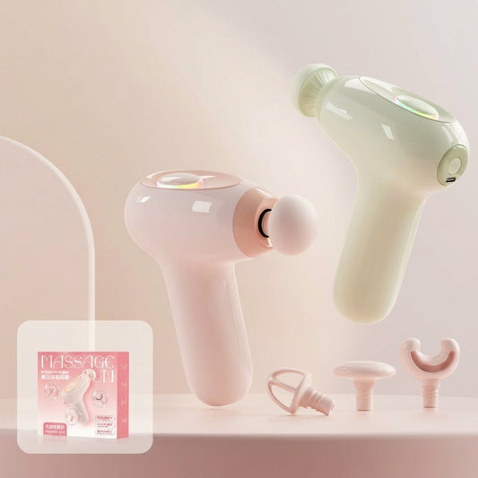 AI Variable Frequency Mini Massage Gun for Home Fitness