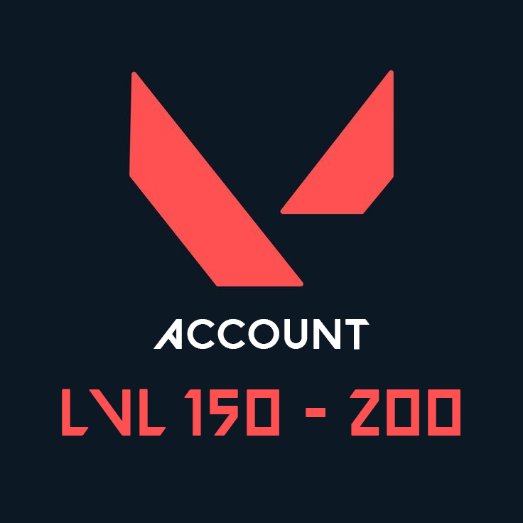 VALORANT [ level 150 - 200 ] Full access (Copy)