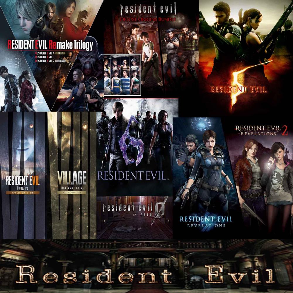 Resident Evil complete series package