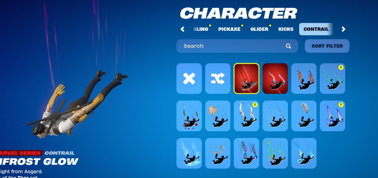 Fortnite account with 15 skins